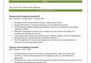 Sample Resume for Training and Development Specialist Pdf Training and Development Specialist Resume Samples Sample Resume for Training and Development Specialist Pdf Training and Development Specialist Resume Samples