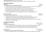 Sample Resume for Trial Legal Intern Sample Law Resume by northwestern University Career Services – issuu