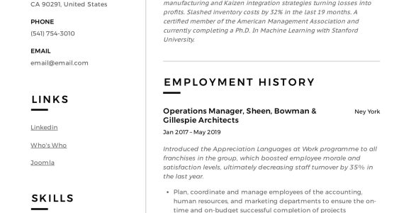 Sample Resume for Trucking Operations Manager Operations Manager Resume & Writing Guide  12 Examples Pdf