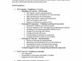 Sample Resume for Two Year Experience In Sap Sap Sample Resumes