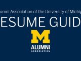 Sample Resume for U Of M Resume Guide – Alumni association Of the University Of Michigan