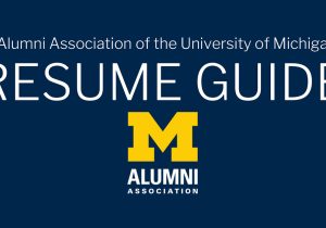 Sample Resume for U Of M Resume Guide – Alumni association Of the University Of Michigan