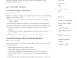 Sample Resume for Ui Developer with 5 Years 17 Front-end Developer Resume Examples & Guide Pdf 2022