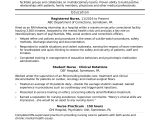 Sample Resume for Undergraduate Nursing Student Entry-level Nurse Resume Monster.com
