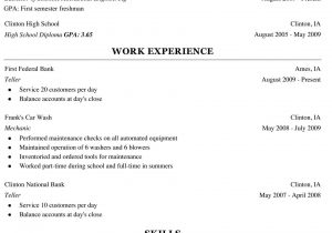 Sample Resume for Undergraduate Student with No Experience Resume with No Work Experience College Student Pdf