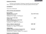 Sample Resume for Undergraduate Students Philippines Jhoeybueno Resume Pdf Philippines Business