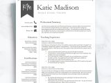 Sample Resume for University Teaching Positions Teacher Resume Template for Word & Pages Teacher Cv Template – Etsy.de