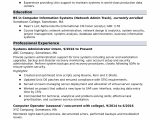 Sample Resume for Unix System Administrator Sample Resume for An Entry-level Systems Administrator Monster.com