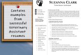 Sample Resume for Veterinary assistant with No Experience Veterinary Tech or Vet assistant Resume Template with – Etsy.de