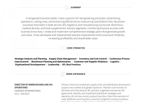 Sample Resume for Vice President Of Operations Vice President Operations Resume Samples and