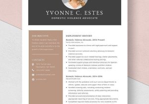 Sample Resume for Victim Advocate Position Free Free Domestic Violence Advocate Resume Template – Word, Apple …