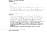 Sample Resume for Warehouse assistant Manager Warehouse assistant Manager Resume Samples