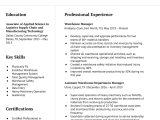 Sample Resume for Warehouse Operations Manager Warehouse Manager Resume Examples In 2022 – Resumebuilder.com