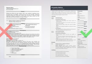 Sample Resume for Web Developer College Graduate Full Stack Developer Resume Examples [web, Java, .net, Etc]