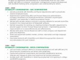 Sample Resume for Working with Developmental Disabilities Disability Coordinator Resume Samples