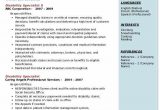 Sample Resume for Working with Developmental Disabilities Disability Specialist Resume Samples