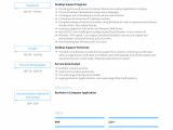 Sample Resume format for Desktop Support Engineer Desktop Support Engineer Resume Samples and Templates