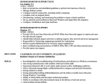 Sample Resume format for Desktop Support Engineer Desktop Support Resume