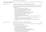 Sample Resume format for Experienced Teachers Experienced Teacher Resume