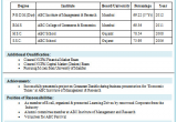 Sample Resume format for Mba Finance Freshers Over Cv and Resume Samples with Free Download Mba