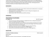 Sample Resume format for No Work Experience How to Write A Resume with No Work Experience – Resumeway