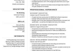Sample Resume format Ready to Edit Free Resume Templates for 2020 [edit & Download