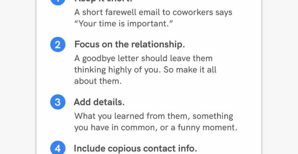 Sample Resume Goodbye Email Subject Lines How to Write A Goodbye Email/letter to Coworkers (examples)