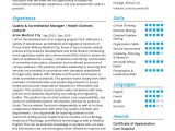 Sample Resume Health Care Middle Manager Healthcare Management Specialist Cv Example 2022 Writing Tips …