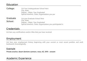 Sample Resume High School No Job Experience First-time Resume with No Experience Samples Wps Office Academy
