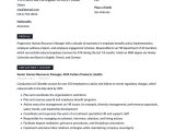 Sample Resume Human Resources with Unemployment 17 Human Resources Manager Resumes & Guide 2020