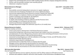 Sample Resume In Applying A Job In California Intermediate Level Resume Example Experienced Job Seeker Sample …