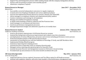 Sample Resume In Applying A Job In California Intermediate Level Resume Example Experienced Job Seeker Sample …
