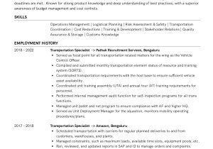 Sample Resume In Materials Management for Retired Employees Sample Resume Of Materials Manager with Template & Writing Guide …