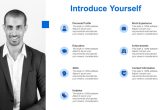 Sample Resume Introduce Yourself Presentation Ppt Introduce Yourself Powerpoint Slide Resume Powerpoint Templates