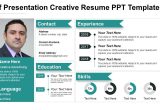 Sample Resume Introduce Yourself Presentation Ppt Self Presentation Creative Resume Ppt Template Presentation …