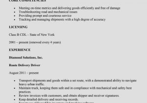 Sample Resume Newspaper Delivery Job Description How to Write A Delivery Driver Resume (with Examples) -the Jobnetwork