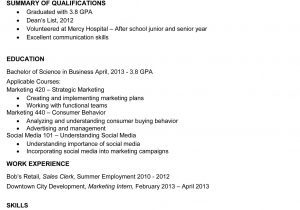 Sample Resume Objective for College Application College Resume Template – Http://www.jobresume.website/college …