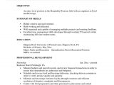 Sample Resume Objective for Ojt tourism Students Sample Objectives In Resume for Ojt tourism Students October 2021