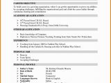 Sample Resume Objective for Teaching Profession Sample Resume Of A Teacher Fresher