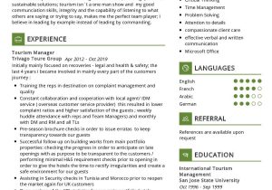 Sample Resume Objective for tourism Students tourism Manager Resume Sample 2022 Writing Tips – Resumekraft