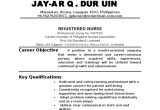 Sample Resume Objective for Working Abroad Resume Updated Abroad Pdf Nursing Hospital