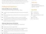Sample Resume Objective Industrial Maintenance Technician Maintenance Technician Resume Examples In 2022 – Resumebuilder.com