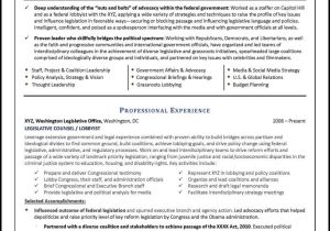 Sample Resume Objective Statement for Government Government Affairs Resume – Distinctive Career Services
