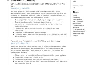 Sample Resume Objective Statements for Administrative assistant 19 Administrative assistant Resumes & Guide Pdf 2022