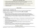 Sample Resume Objective Statements for Engineers Mechanical Engineer Resume: Entry-level Monster.com
