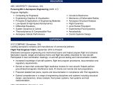 Sample Resume Objective Statements for Engineers Sample Resume for An Entry-level Aerospace Engineer Monster.com