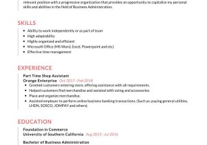 Sample Resume Objectives for Business Management Business Administration Resume Sample 2022 Writing Tips …