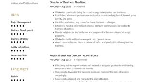 Sample Resume Objectives for Business Management Business and Management Resume Examples & Writing Tips 2022 (free