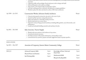 Sample Resume Objectives for Construction Worker Construction Worker Resume Examples & Writing Tips 2022 (free Guide)