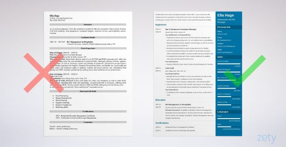 Sample Resume Objectives for Expeditors Of Liquor Restaurant Manager Resume Examples: Job Description, Skills